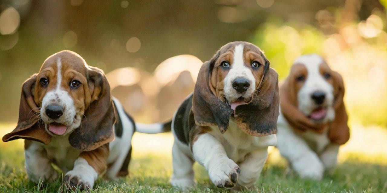 Basset Hound trove storage