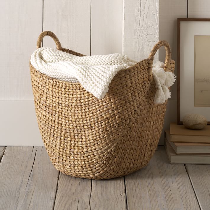 Organization tips blanket basket